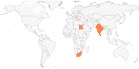 Africa, Middle East & India
