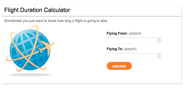 The Flight Duration Calculator